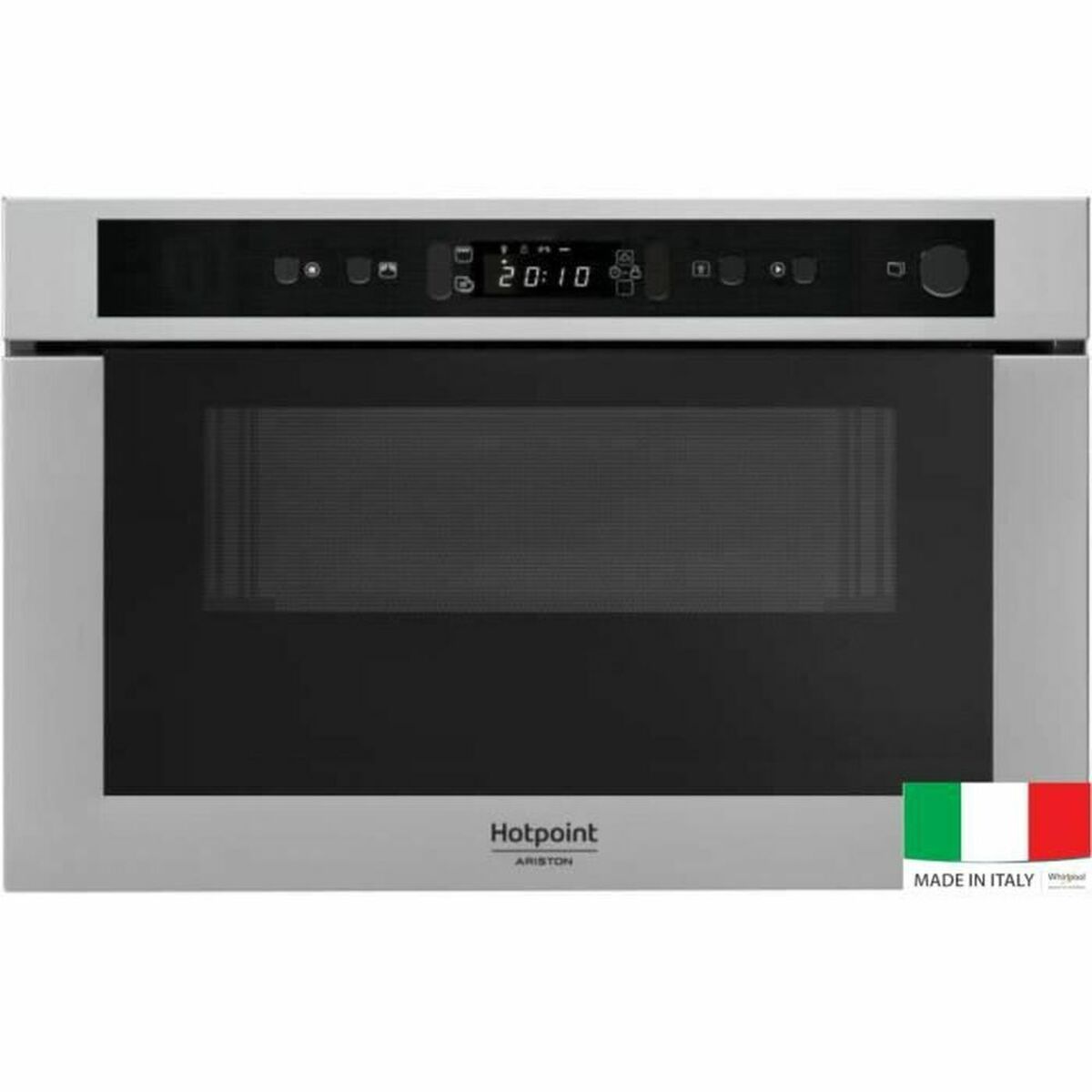 Mikrovågsugn med grill Hotpoint MH 400 IX 22 L 750 W