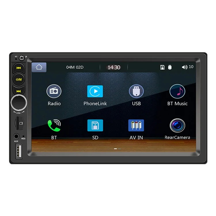 F710C Bilstereo 7'' Bluetooth-kompatibel handsfree bilradio