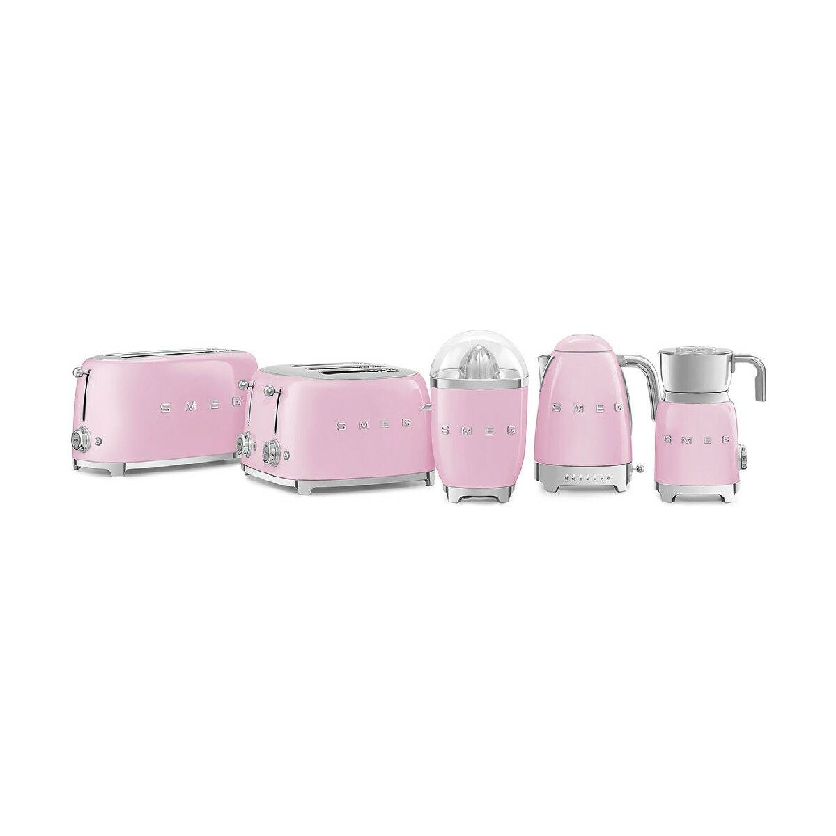 Brödrost Smeg TSF03PKEU Rosa 2000 W