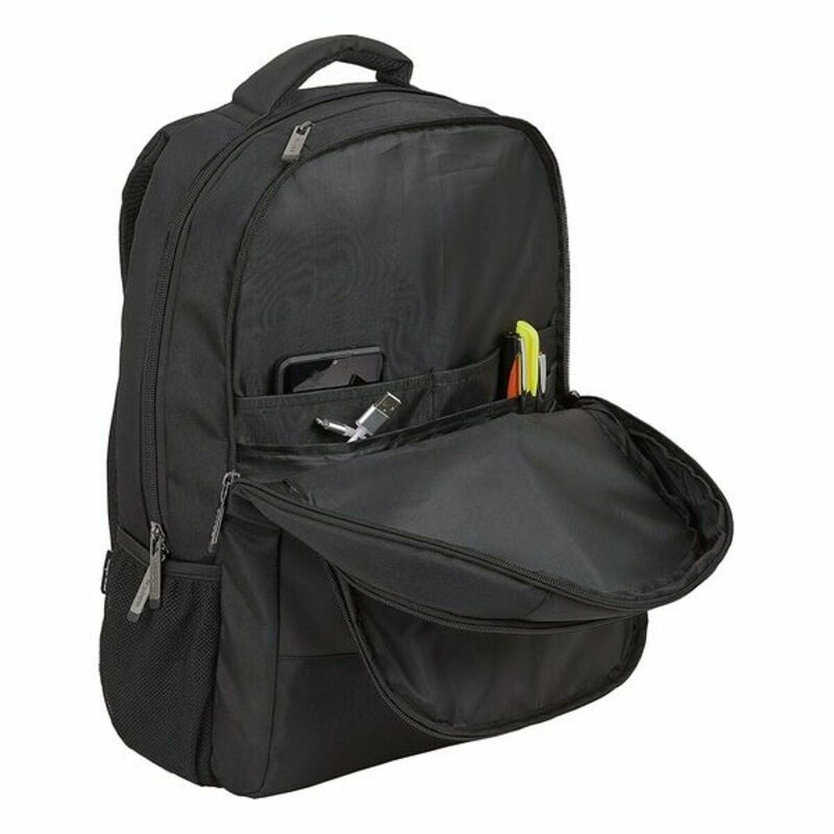 Safta Ryggsäck För Bärbar Dator Och Surfplatta Med Usb Uttag Business (30 X 43 X 16 Cm)