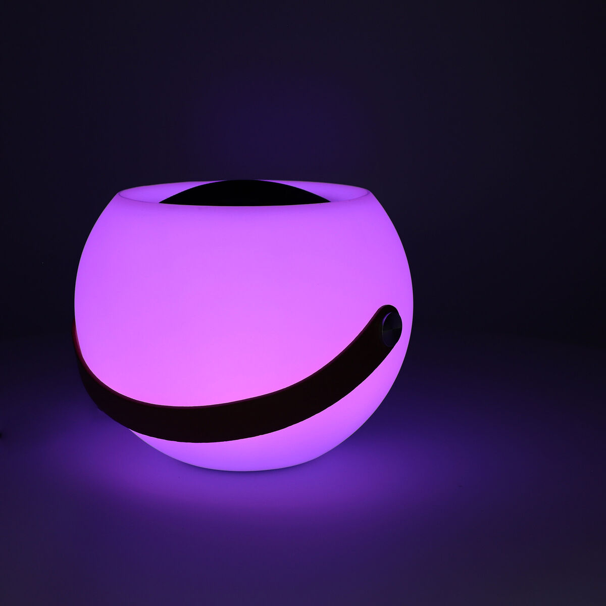 Bluetooth-högtalare med LED-ljus KSIX Bubble White 5 W Bärbar