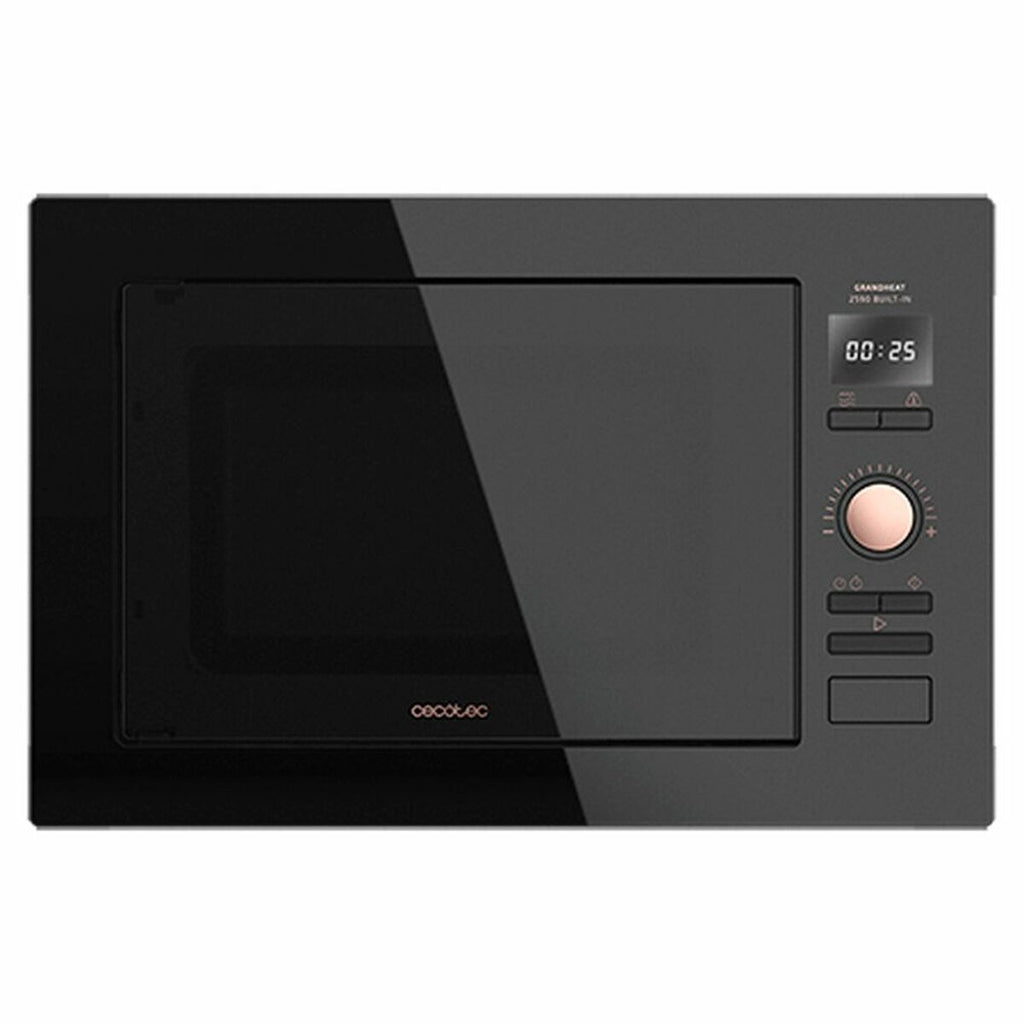 Inbyggd mikrovågsugn Cecotec GrandHeat 2590 25 L 900 W Svart/Rosa