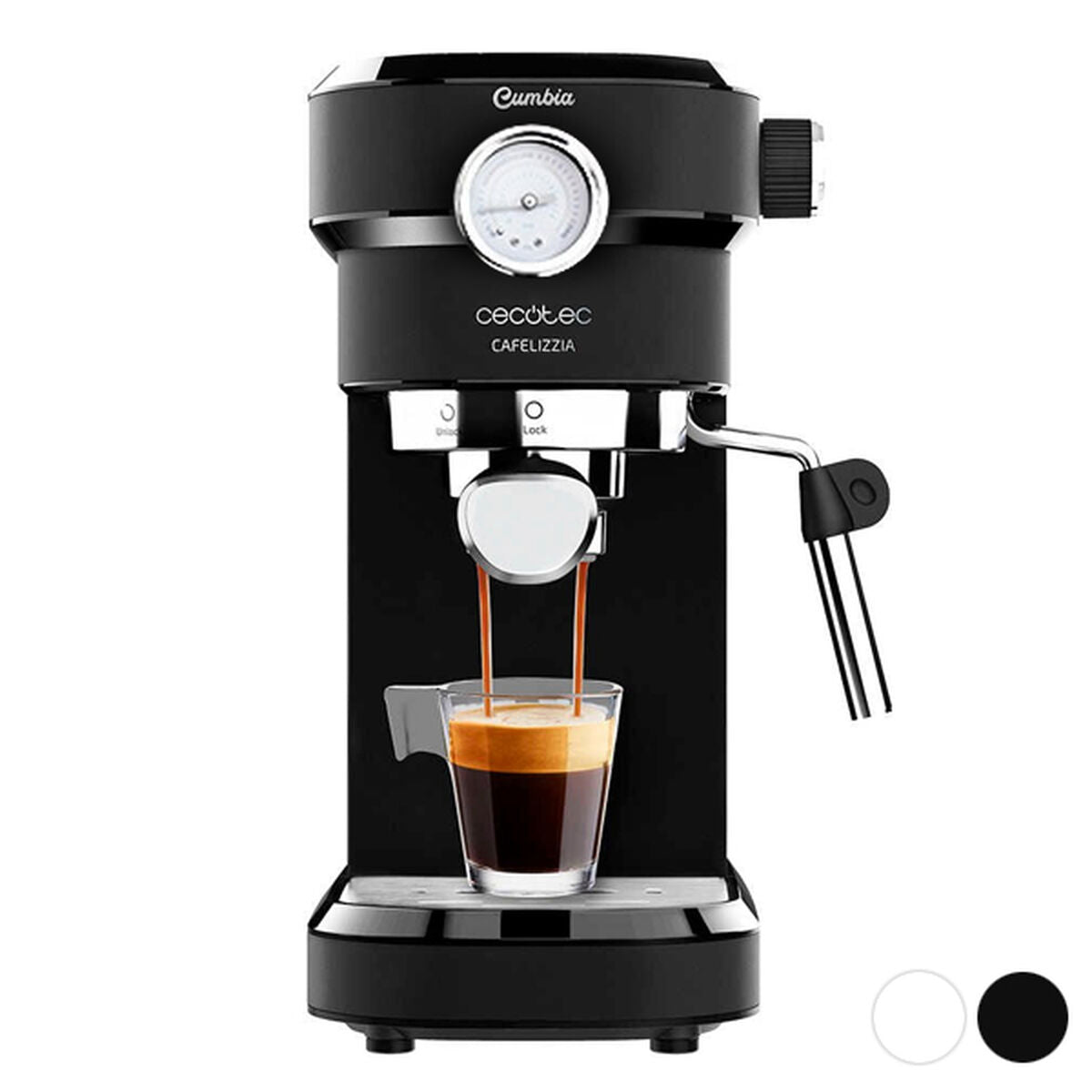 Manuell Expresskaffemaskin Cecotec Cafelizzia 790 Black Pro 1,2 L