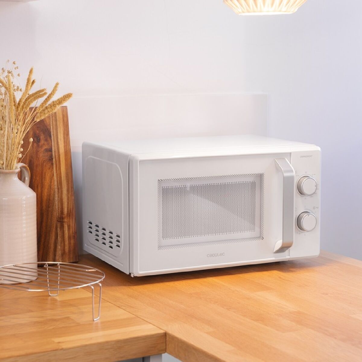 Mikrovågsugn med grill Cecotec Grandheat 3120 Vit 20 L