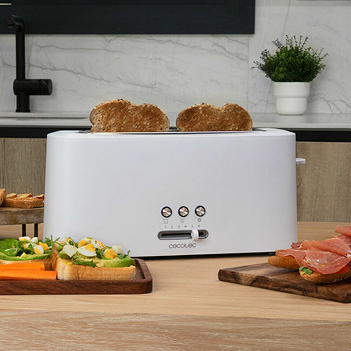 Brödrost Cecotec Toast&Taste 10000 Extra Vit