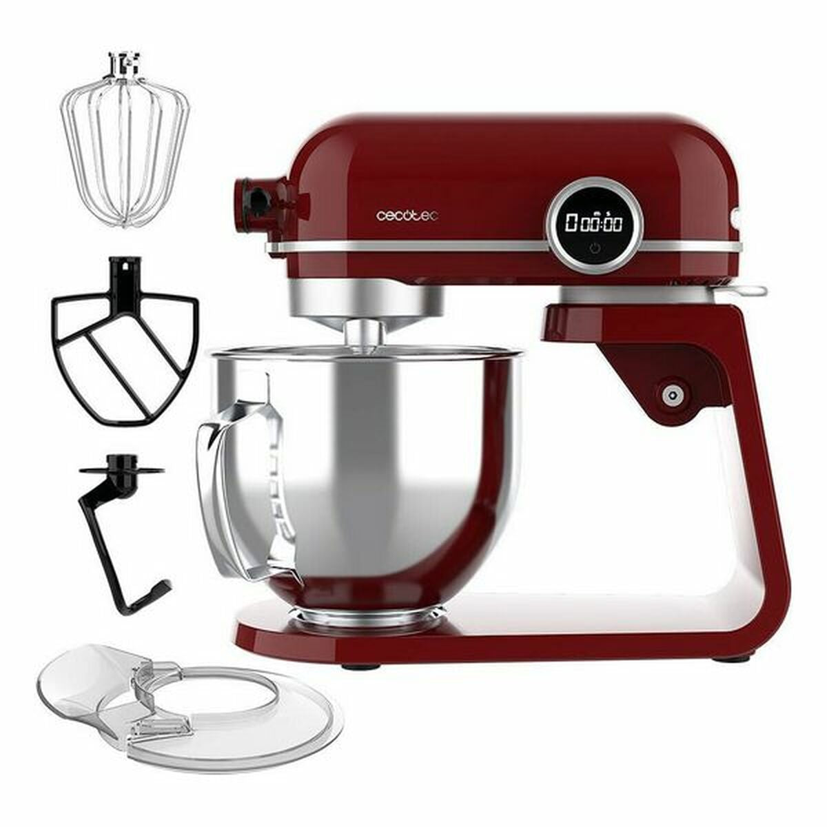Mixer/bakmixer Cecotec Twist&Fusion 4500 Luxury Red 800 W