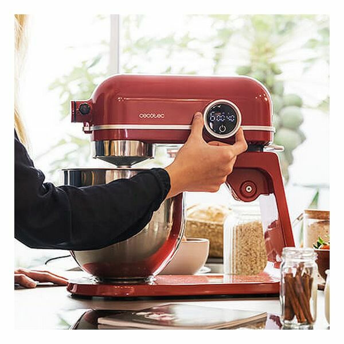 Mixer/bakmixer Cecotec Twist&Fusion 4500 Luxury Red 800 W