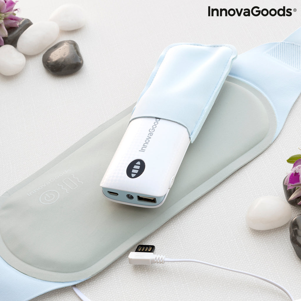 Laddningsbart trådlöst massage- och värmebälte Beldisse InnovaGoods