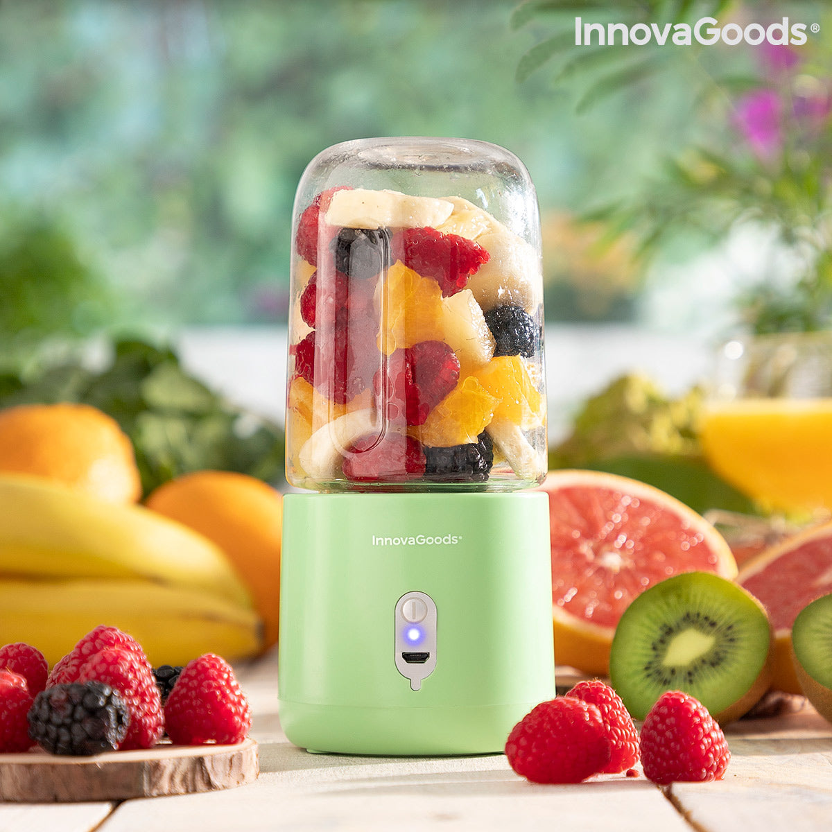 Bärbar uppladdningsbar koppmixer Blendyr InnovaGoods