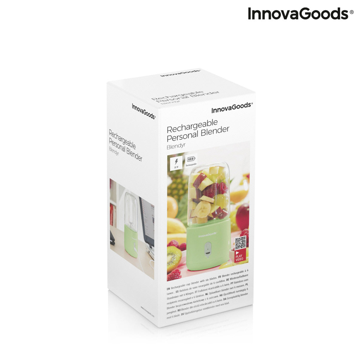 Bärbar uppladdningsbar koppmixer Blendyr InnovaGoods