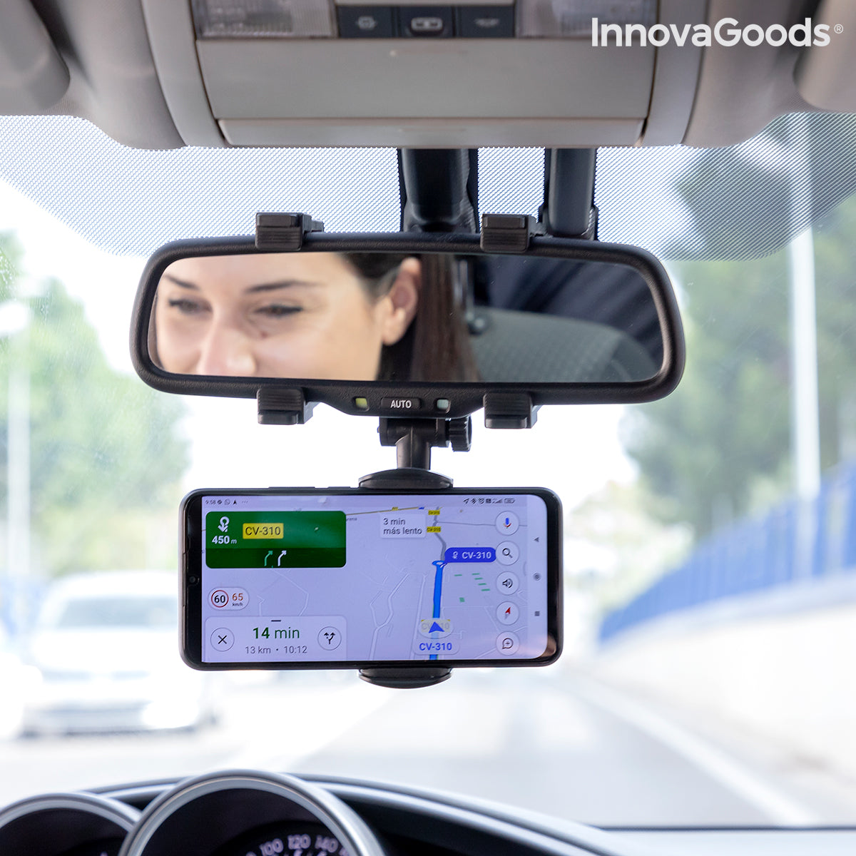 Smartphonehållare för backspegel Stropp InnovaGoods