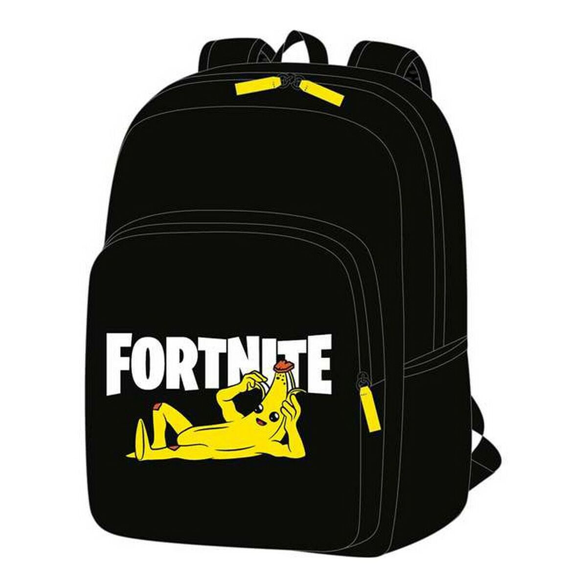 Fortnite Skolryggsäck Fortnite Crazy Banana Anpassad Till Ryggsäck På Hjul (41 X 30,5 X 12 Cm)