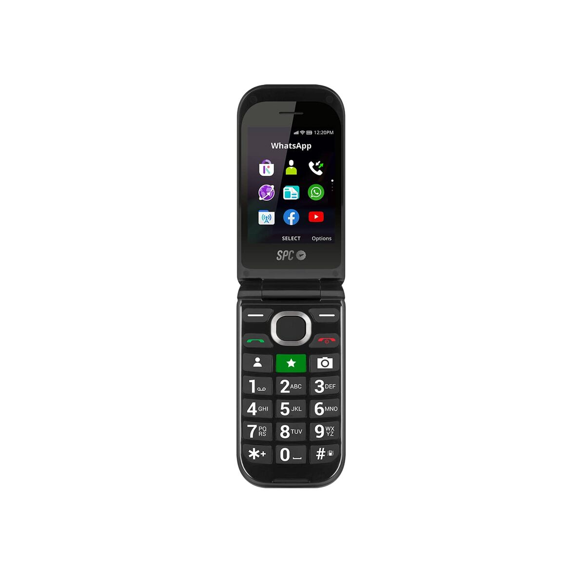 Mobiltelefon SPC Jasper 2 4G 32 GB 32 GB 8 GB RAM Svart