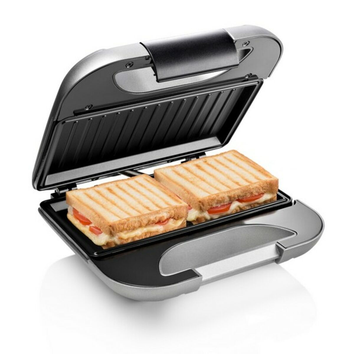 Smörgåsgrill Princess Svart Grå 750 W