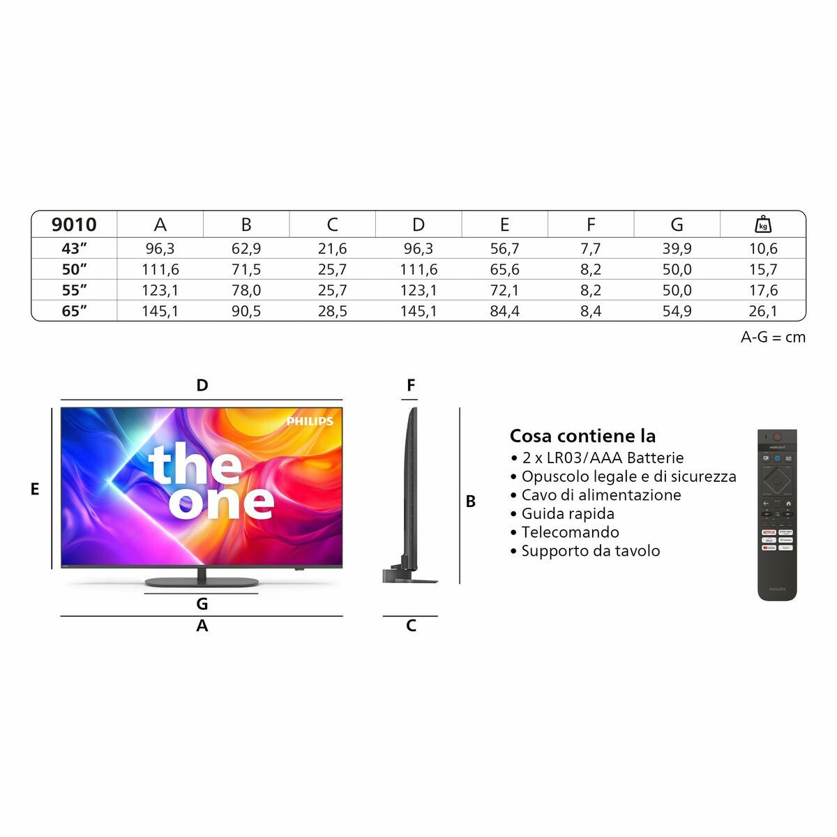 Philips Smart Tv Philips 55Pus9010 55" 4K Ultra Hd Led Hdr Qled