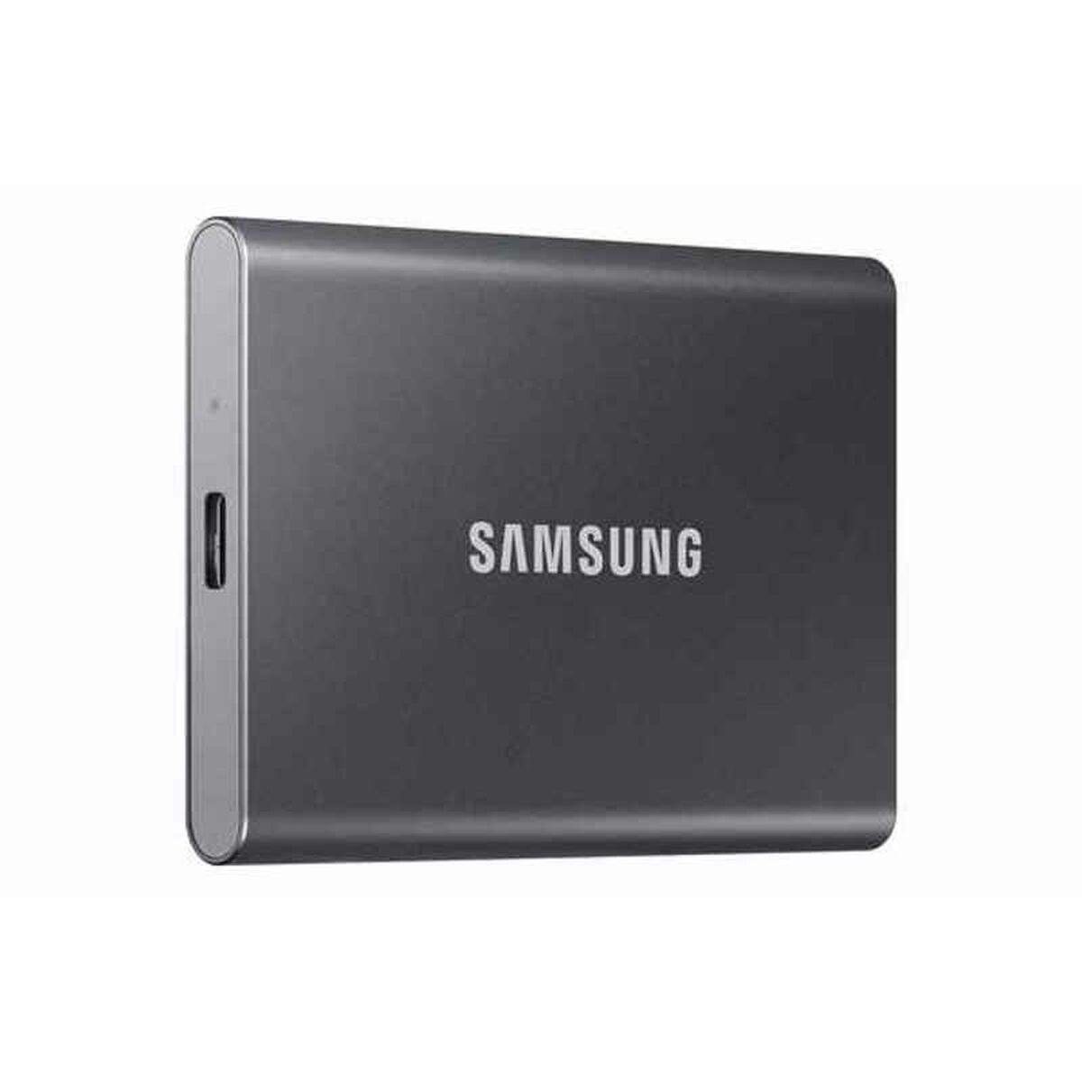 Extern hårddisk Samsung T7 Grå 500 GB SSD