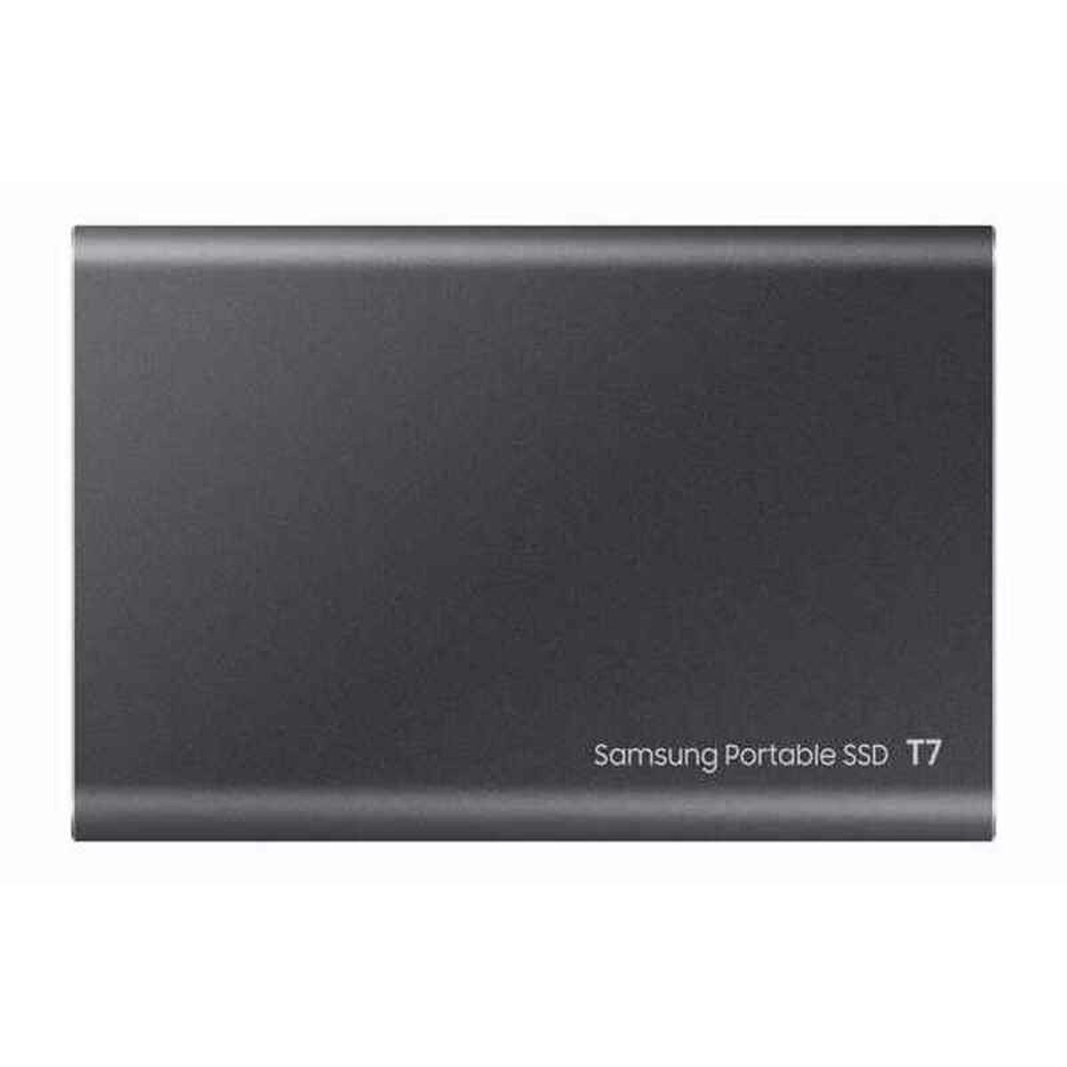 Extern hårddisk Samsung T7 Grå 500 GB SSD