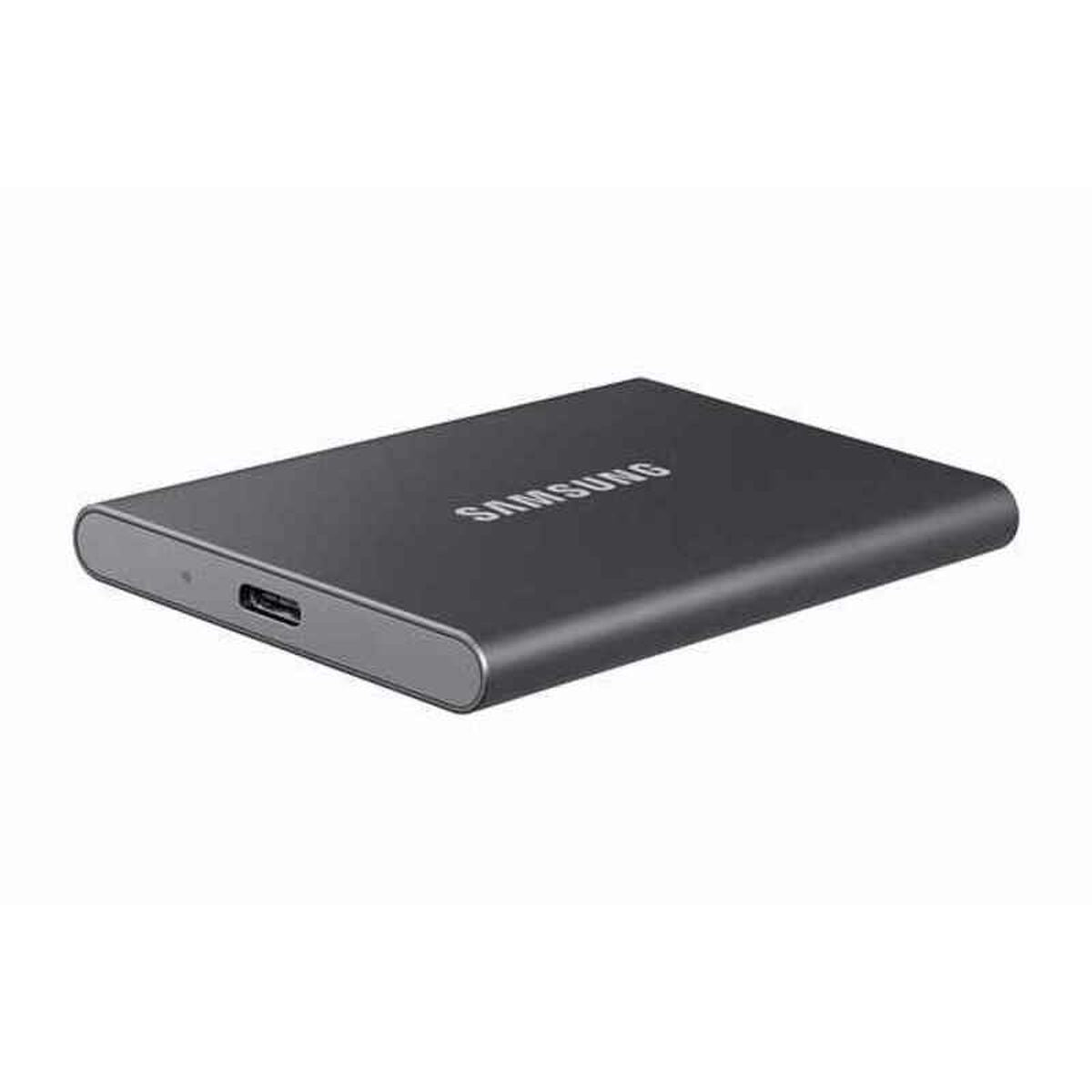 Extern hårddisk Samsung T7 Grå 500 GB SSD