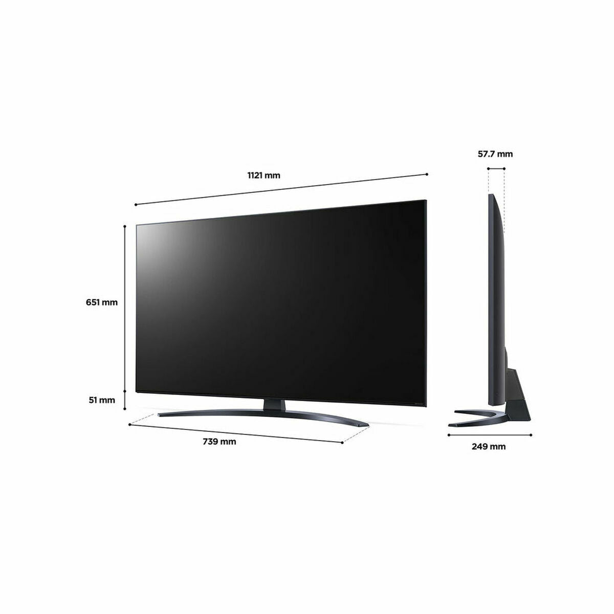 Smart-TV LG 50NANO766QA 50" 4K ULTRA HD LED WIFI LED 4K Ultra HD 50"