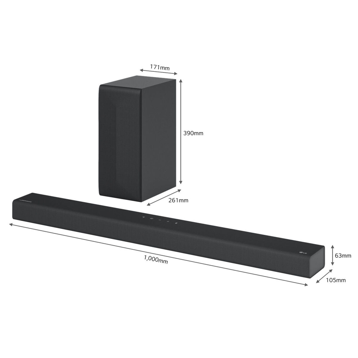 LG S65Q soundbar