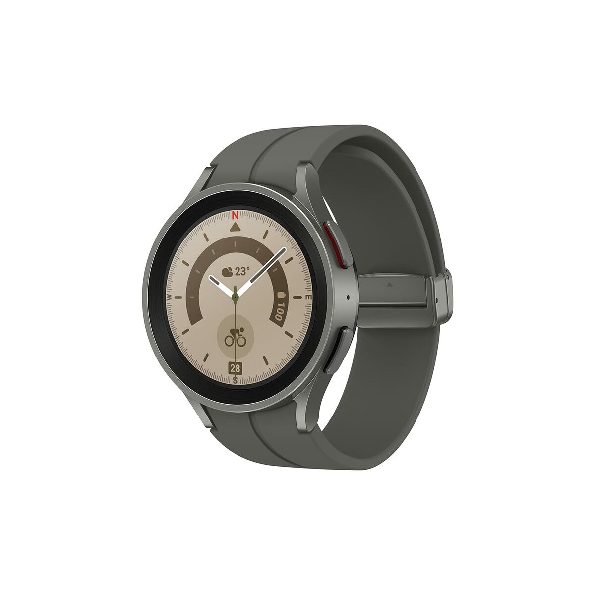 Smartklocka Samsung SM-R925FZTAPHE Safir 1,4" Titan