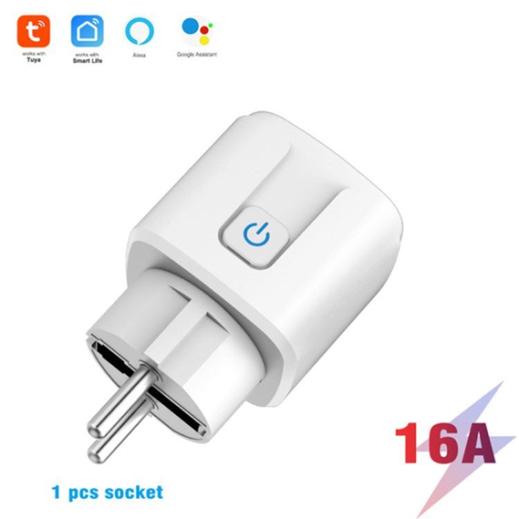 Smart Plug 16A/20A WiFi Outlet Socket Plugg för Amazon Alexa Google Assistant