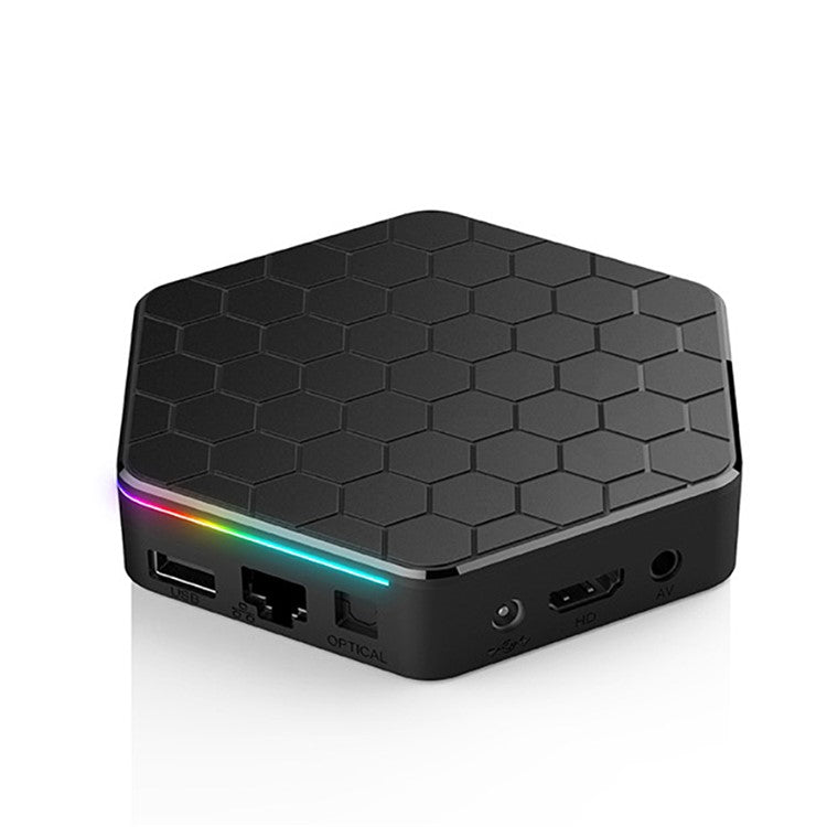 T95z plus Android 12.0 TV Box 2GB+16GB EU Plug Quad Core 6K HD Video Player WiFi Bluetooth-kompatibel 5.0 Set Top Box