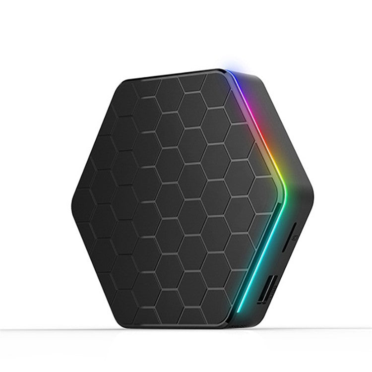T95z plus Android 12.0 TV Box 2GB+16GB EU Plug Quad Core 6K HD Video Player WiFi Bluetooth-kompatibel 5.0 Set Top Box