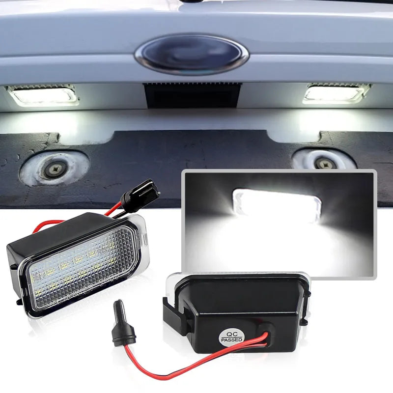 Registreringsskyltsljus för Ford KUGA S MAX MONDEO MK4 MK5 MK2 2ST