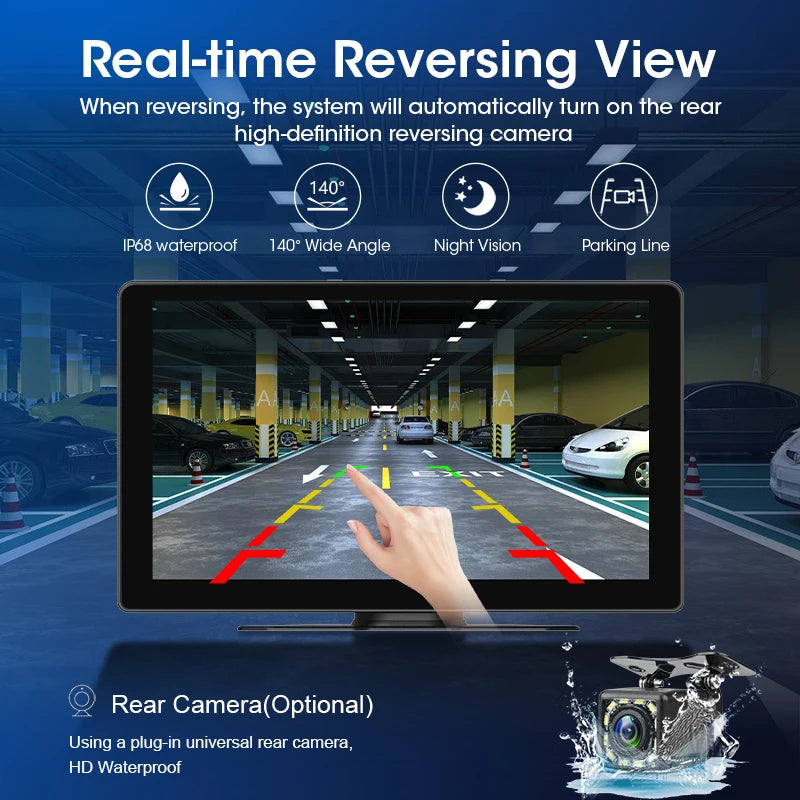 7/10 inch Carplay Car Smart Screen Multimedia Video player Wireless Carplay Android Auto Car Radio for Apple Android Stereo