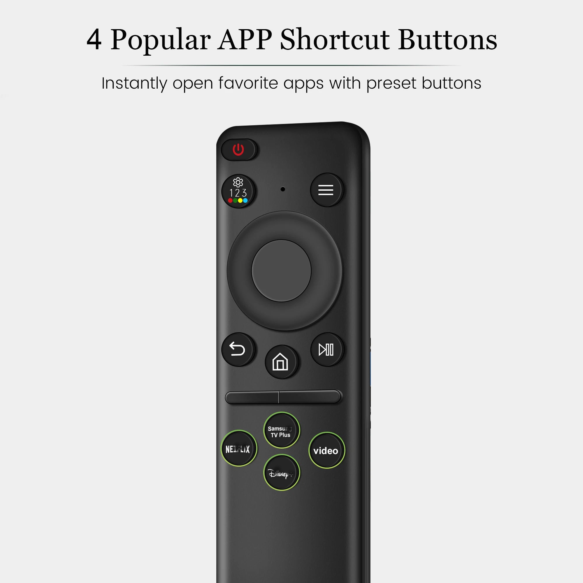 Remote Control for Samsung Smart TV BN59-01385A/B BN59-01432A Replacement Universal Remote for 2019-2024 TVs Control