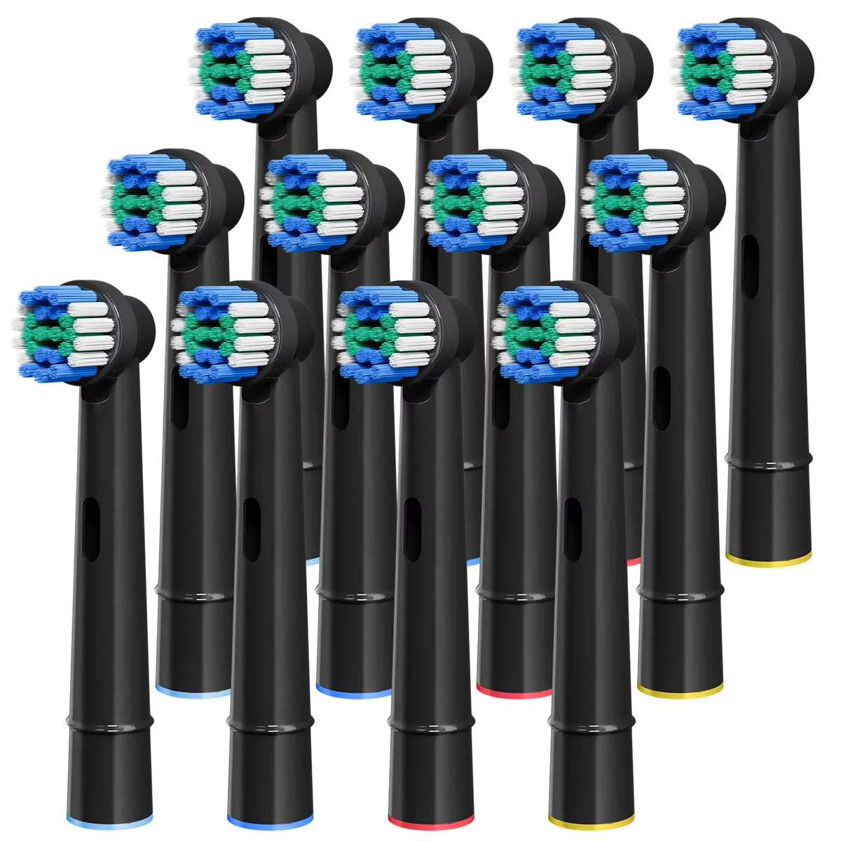 Ersättningstandborsthuvuden kompatibla med Oral-B Braun Professional