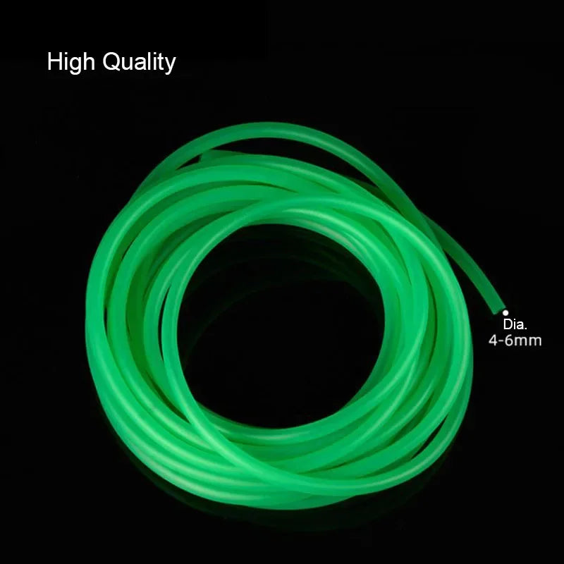 4*6mm Silicon Aquarium 1m/3m/5m/10m Oxygen Pump Hose Air Bubble Stone Aquarium Fish Tank Pond Pump Tube Food Grade Material