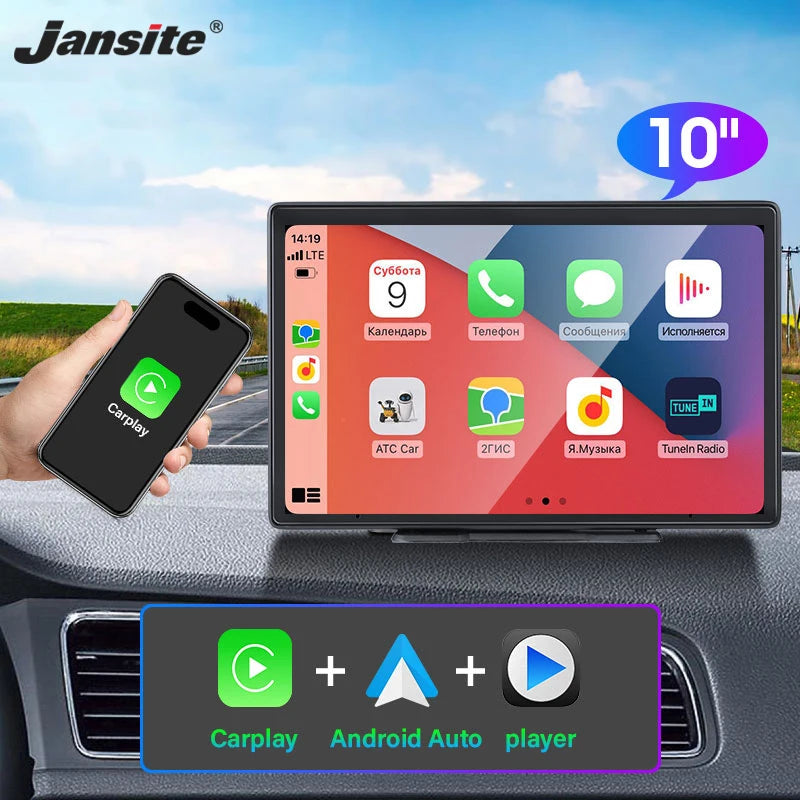 7/10 inch Carplay Car Smart Screen Multimedia Video player Wireless Carplay Android Auto Car Radio for Apple Android Stereo