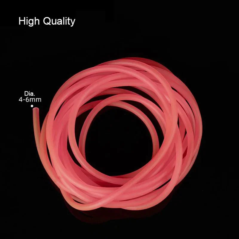 4*6mm Silicon Aquarium 1m/3m/5m/10m Oxygen Pump Hose Air Bubble Stone Aquarium Fish Tank Pond Pump Tube Food Grade Material