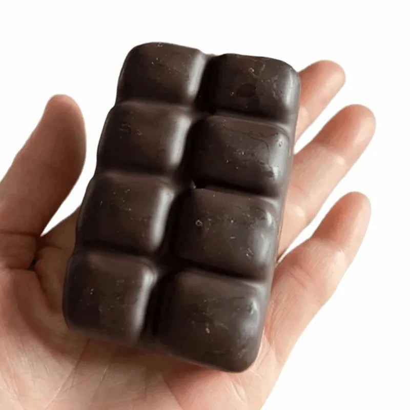 Crispy Clay Filled Chocolate Squishy Fidget Squeeze Toy Crunch Texture Stress Relief Desk Toy For Adults Anti Anxiety Hand Gift