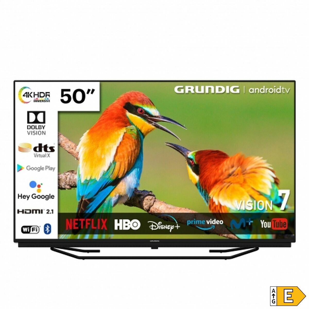 Smart TV Grundig 50GGU7960B 50 LED HDR10 4K Ultra HD 50" HbbTV