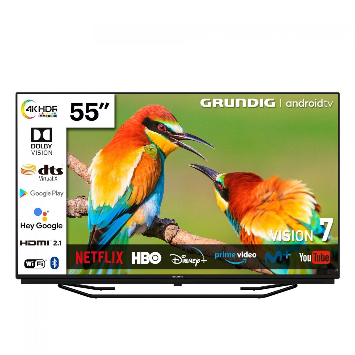 Smart TV Grundig 55GGU7960B 55 55" 4K Ultra HD LED HbbTV