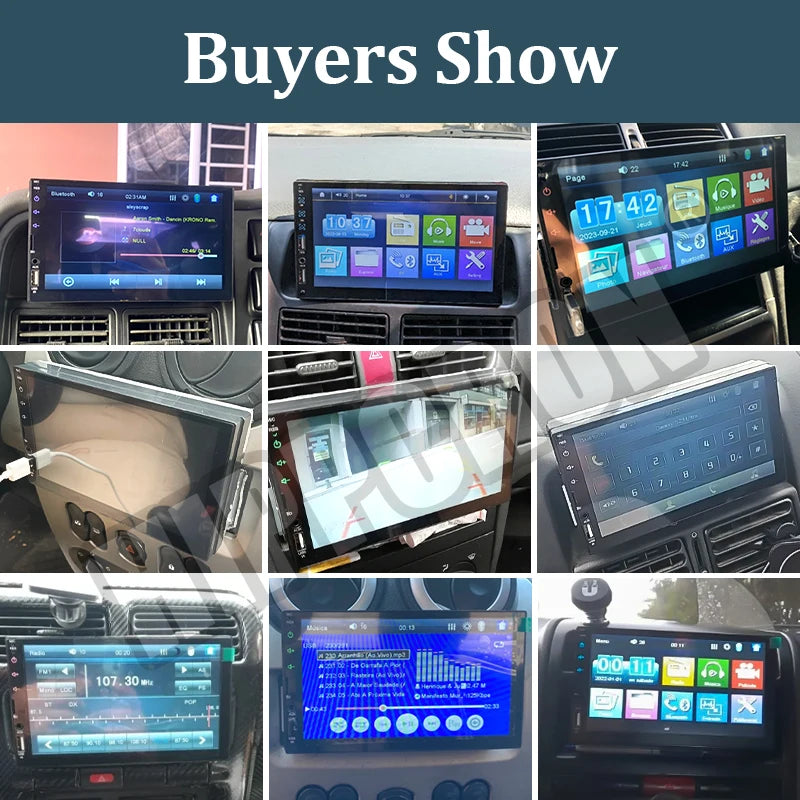 7“ Car Radio 1 Din Carplay Android Auto Multimedia Player HD Touch Screen FM AUX Input Bluetooth MirrorLink Universal Autoradio