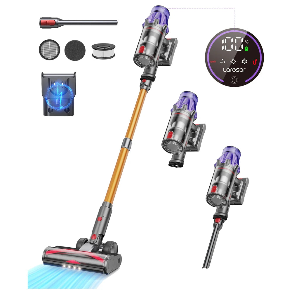 Laresar V7 500W Sladdlös Dammsugare