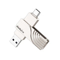 LENOVO THINKPLUS USB C Flash Drive 128GB USB3.0 U Disk TPCU301 Dual-port Memory Stick for Tablet PC Laptop Computer