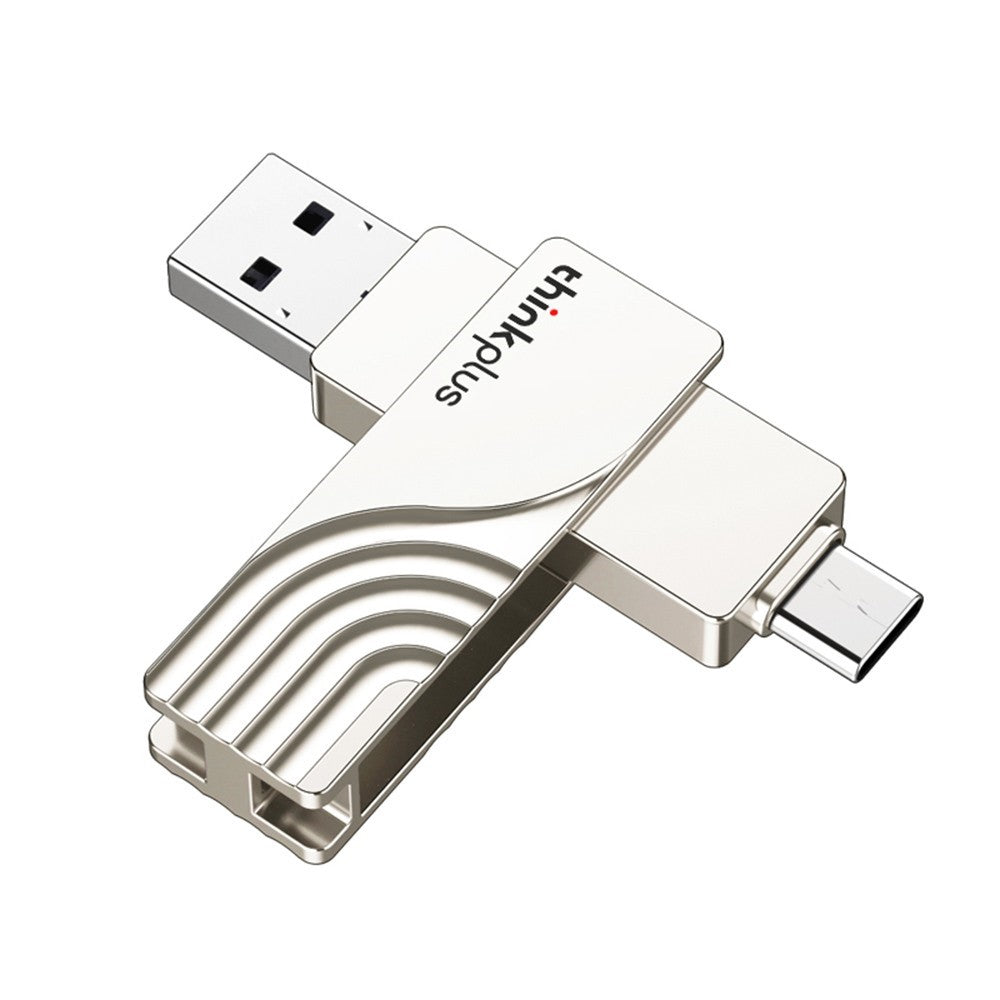LENOVO THINKPLUS USB C Flash Drive 128GB USB3.0 U Disk TPCU301 Dual-port Memory Stick for Tablet PC Laptop Computer