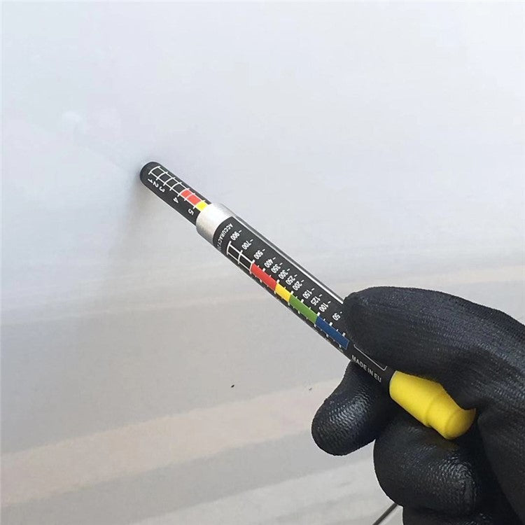 Lacktjockleksmätare Mätare Vattentät bilkarossskadedetektor med mätare magnetspets