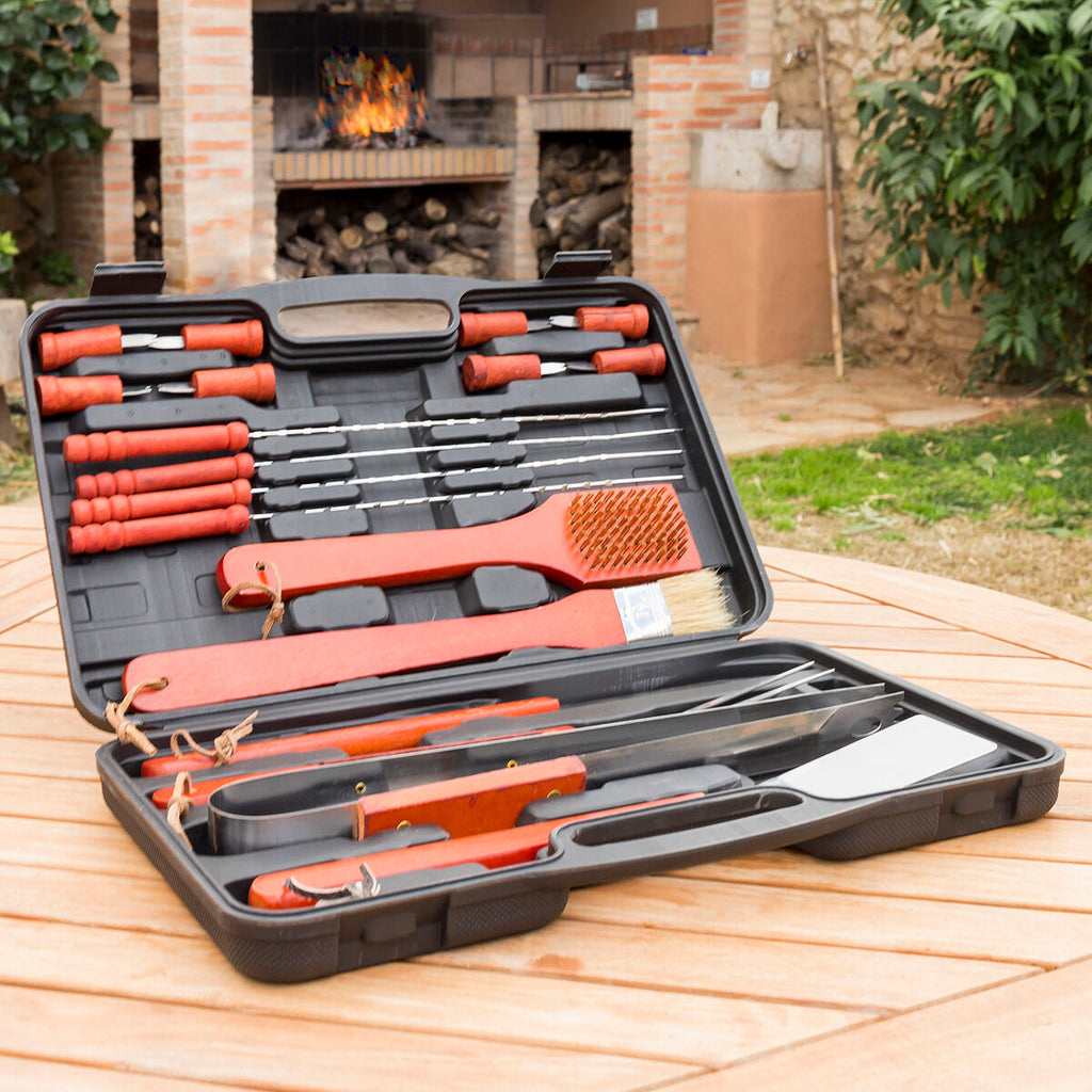 Grillfodral Barbecase InnovaGoods 18 delar