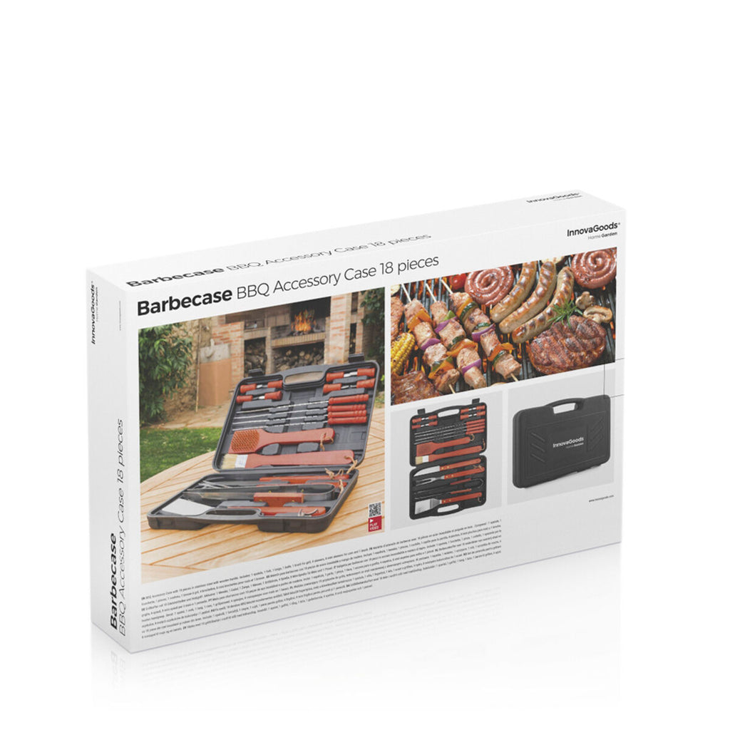 Grillfodral Barbecase InnovaGoods 18 delar