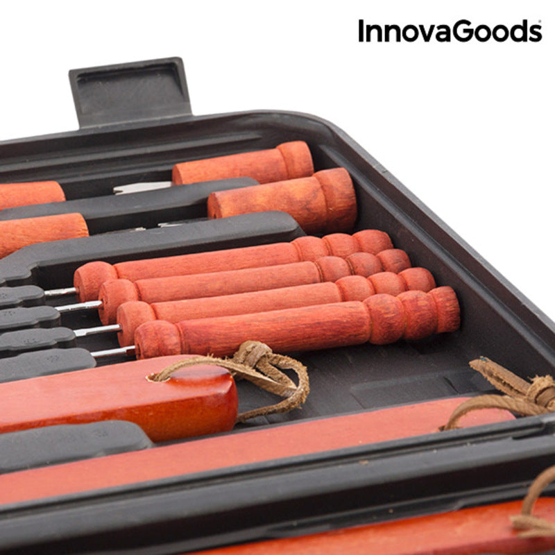 Grillfodral Barbecase InnovaGoods 18 delar