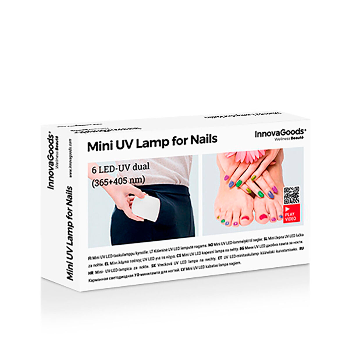 LED UV-lampa för naglar Mini InnovaGoods