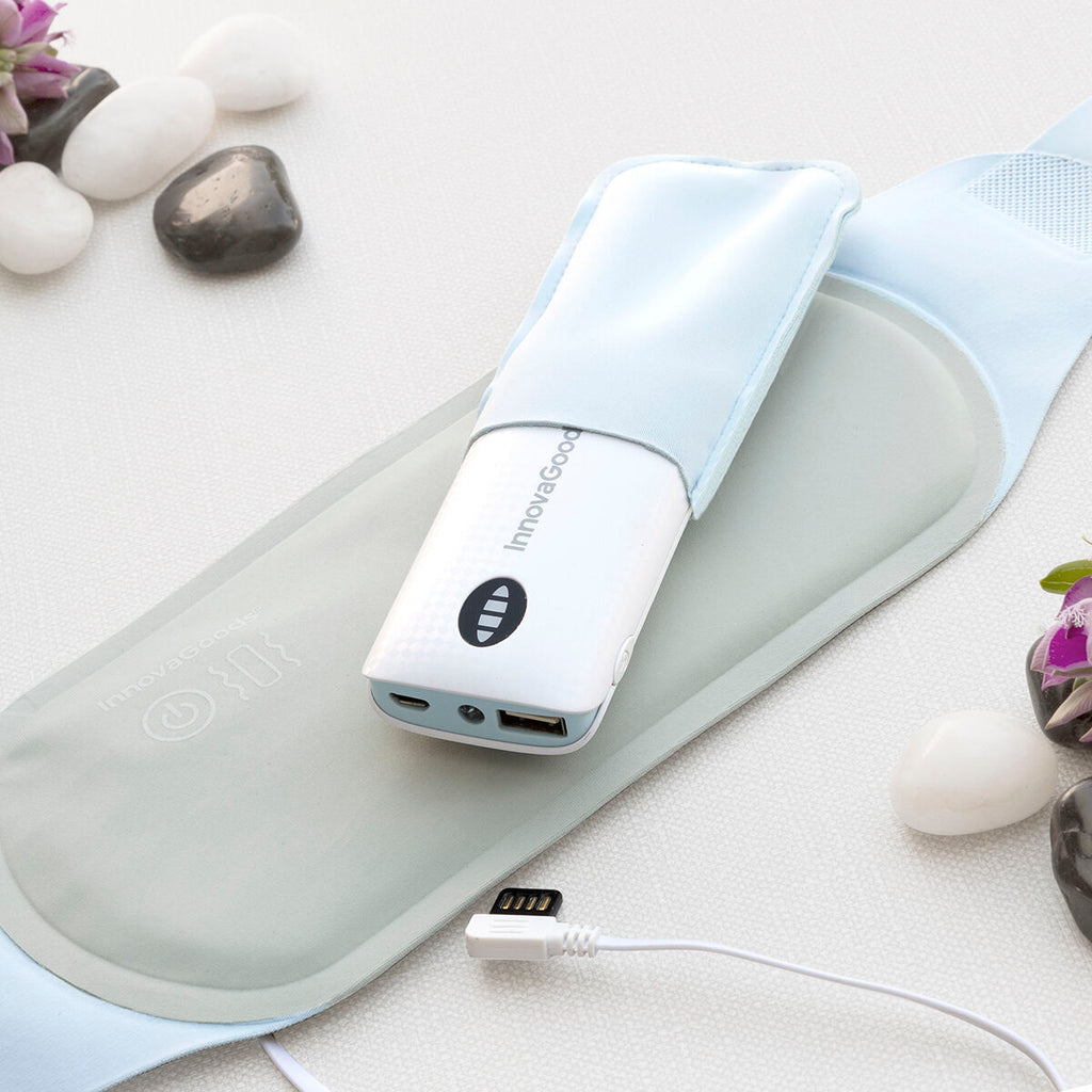 Laddningsbart trådlöst massage- och värmebälte Beldisse InnovaGoods