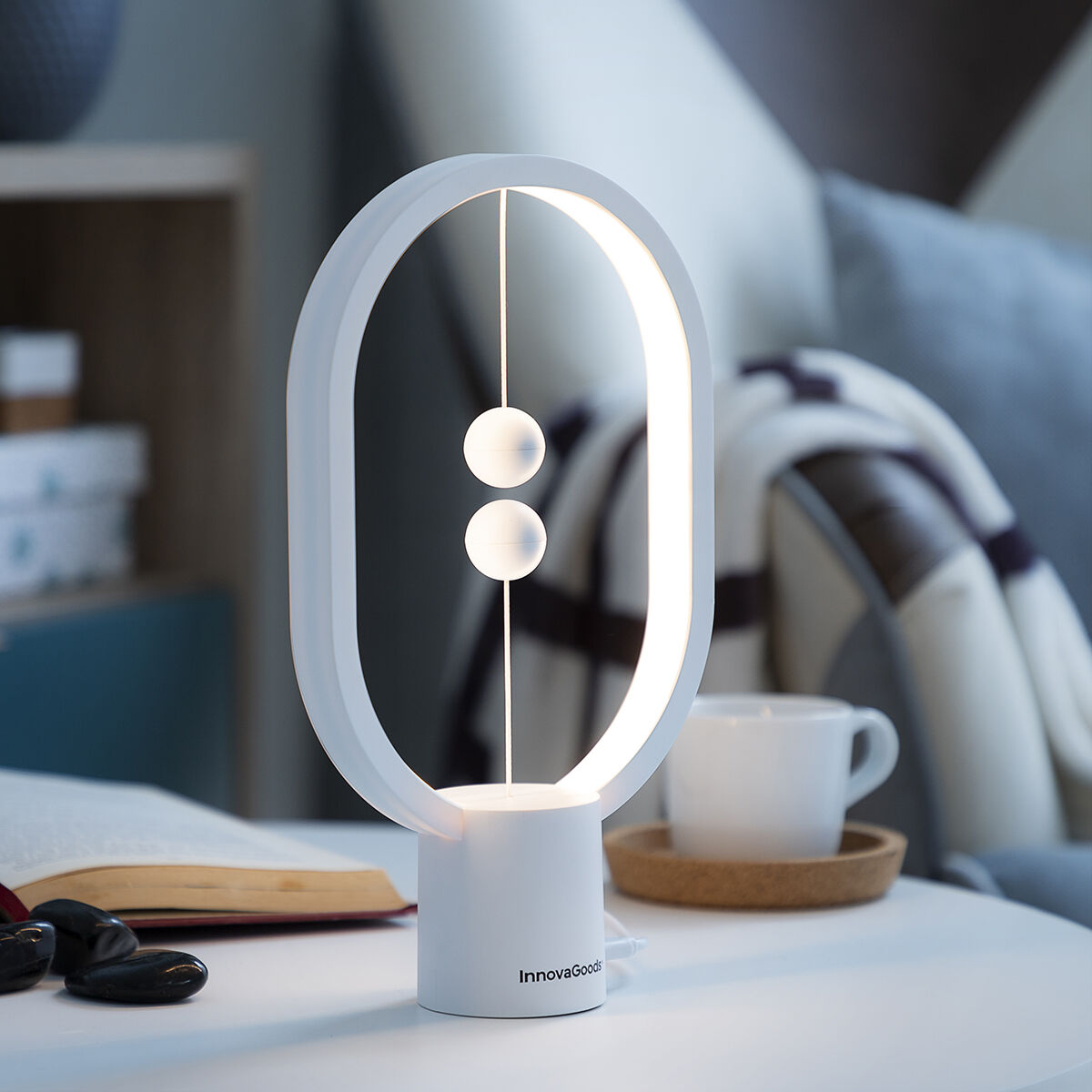 Balanslampa med magnetisk strömbrytare Magilum InnovaGoods MAGILUM