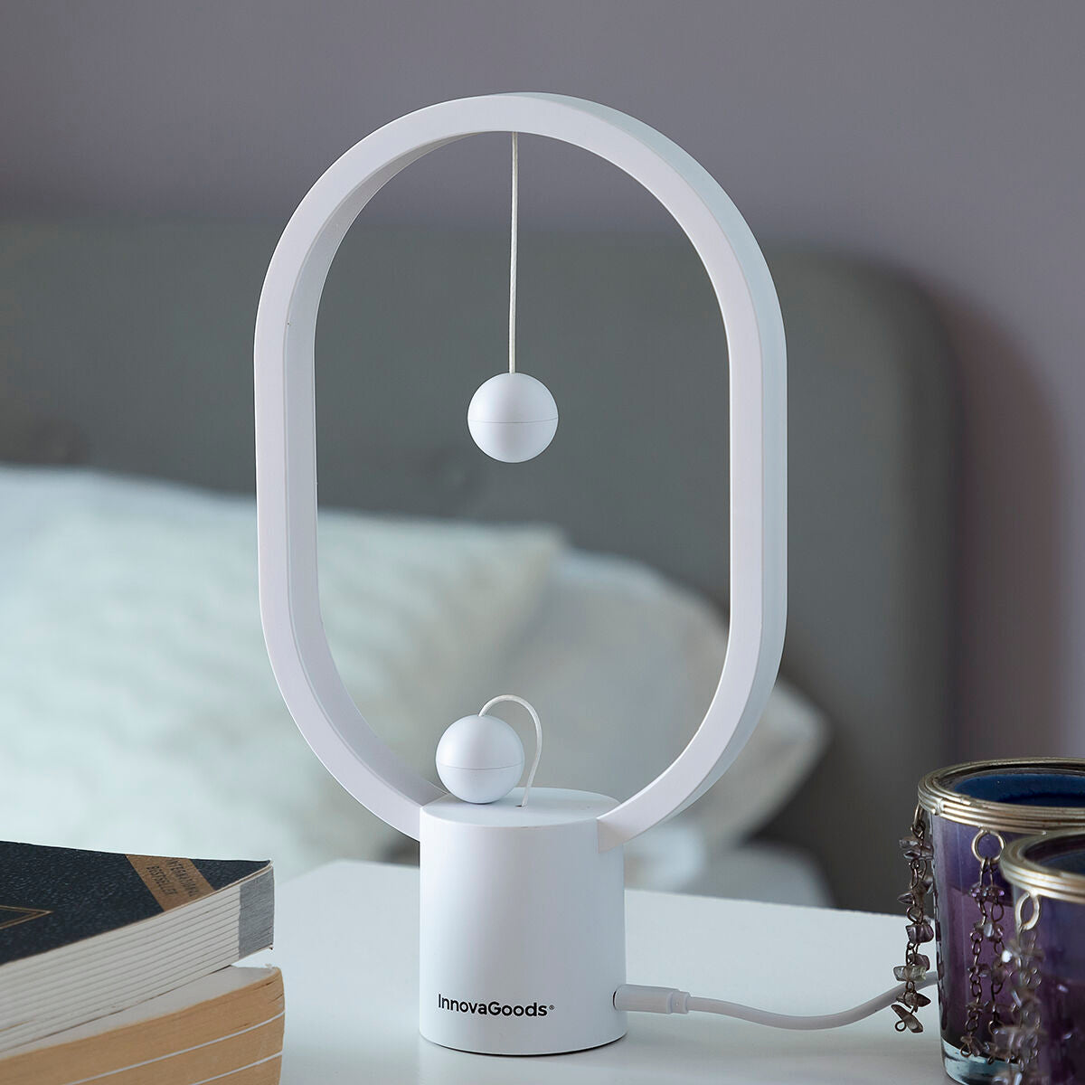 Balanslampa med magnetisk strömbrytare Magilum InnovaGoods MAGILUM